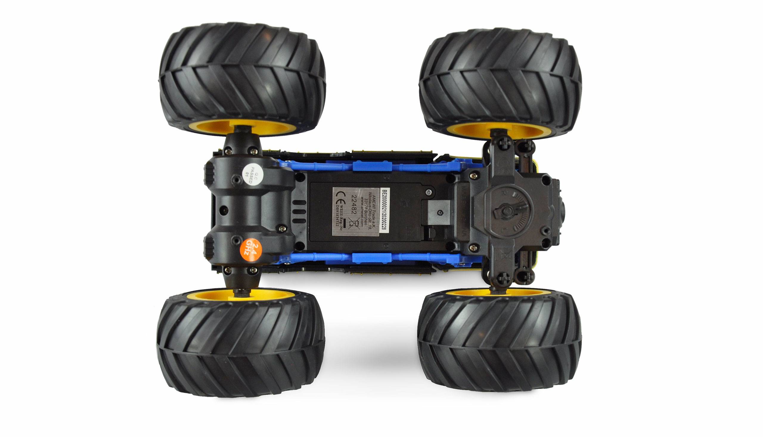 Amewi 22482, Monstertruck, Elektromotor, 1:18, Betriebsbereit (RTR), Multi, Junge/Mädchen