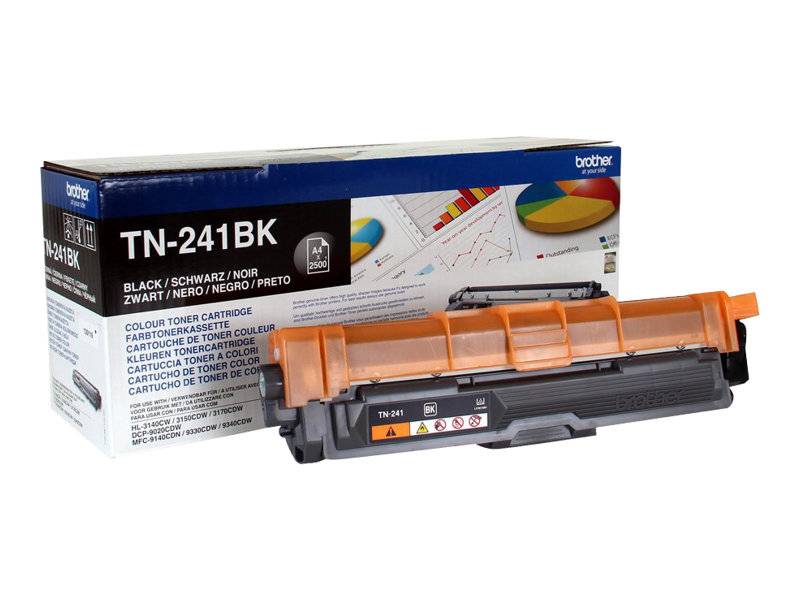 Brother Toner TN-241BK Original Schwarz 2500 Seiten TN241BK