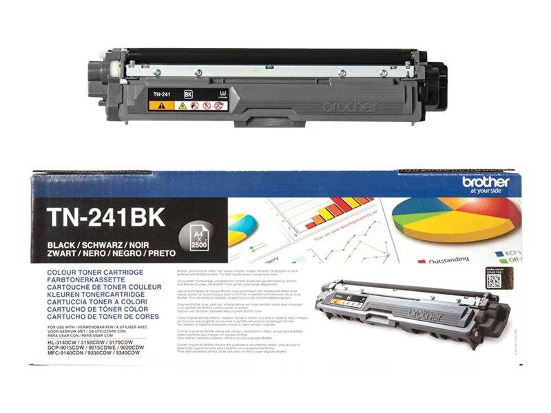 Brother Toner TN-241BK Original Schwarz 2500 Seiten TN241BK