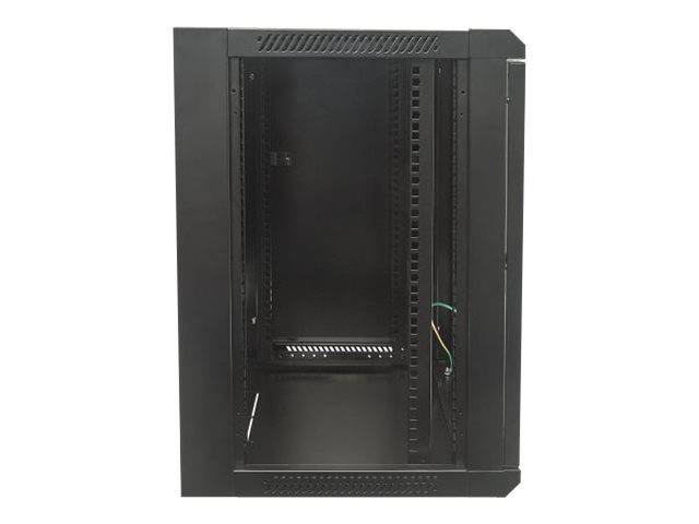 Intellinet 711869 19 Zoll Netzwerkschrank (B x H x T) 570 x 635 x 450 mm 12 HE Schwarz (RAL 9005)