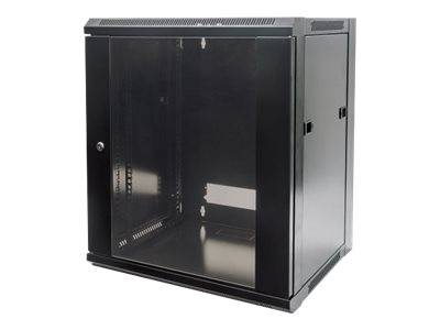 Intellinet 711869 19 Zoll Netzwerkschrank (B x H x T) 570 x 635 x 450 mm 12 HE Schwarz (RAL 9005)