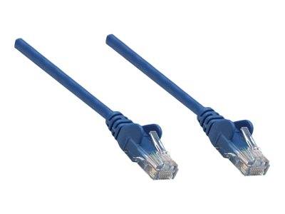 Intellinet 318983 RJ45 Netzwerkkabel, Patchkabel CAT 5e U/UTP 2.00 m Blau 1 St.
