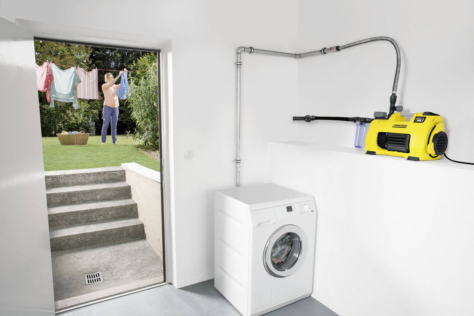 Kärcher Home & Garden BP 4 Home & Garden Gartenpumpe 3800 l/h 45m