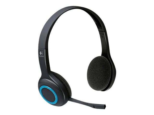 Logitech H600 Computer On Ear Headset Stereo Schwarz Mikrofon-Rauschunterdrückung, Noise Cancelling Lautstärkeregelung, Mikrofon-Stummschaltung,