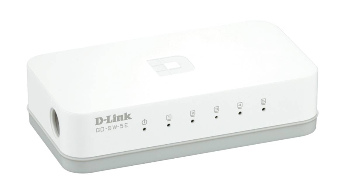 D-Link GO-SW-5E Netzwerk Switch 5 Port 100 MBit/s