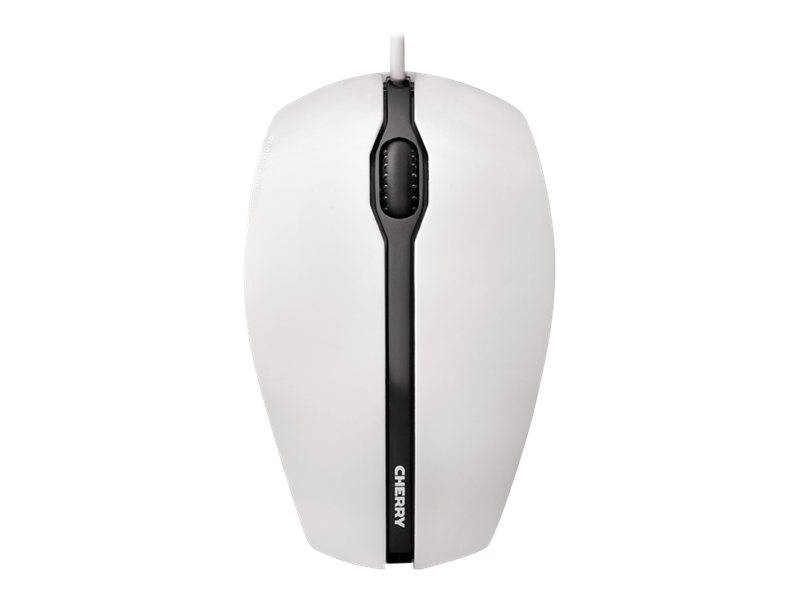 CHERRY Gentix Corded Maus USB Optisch Weiß 3 Tasten 1000 dpi