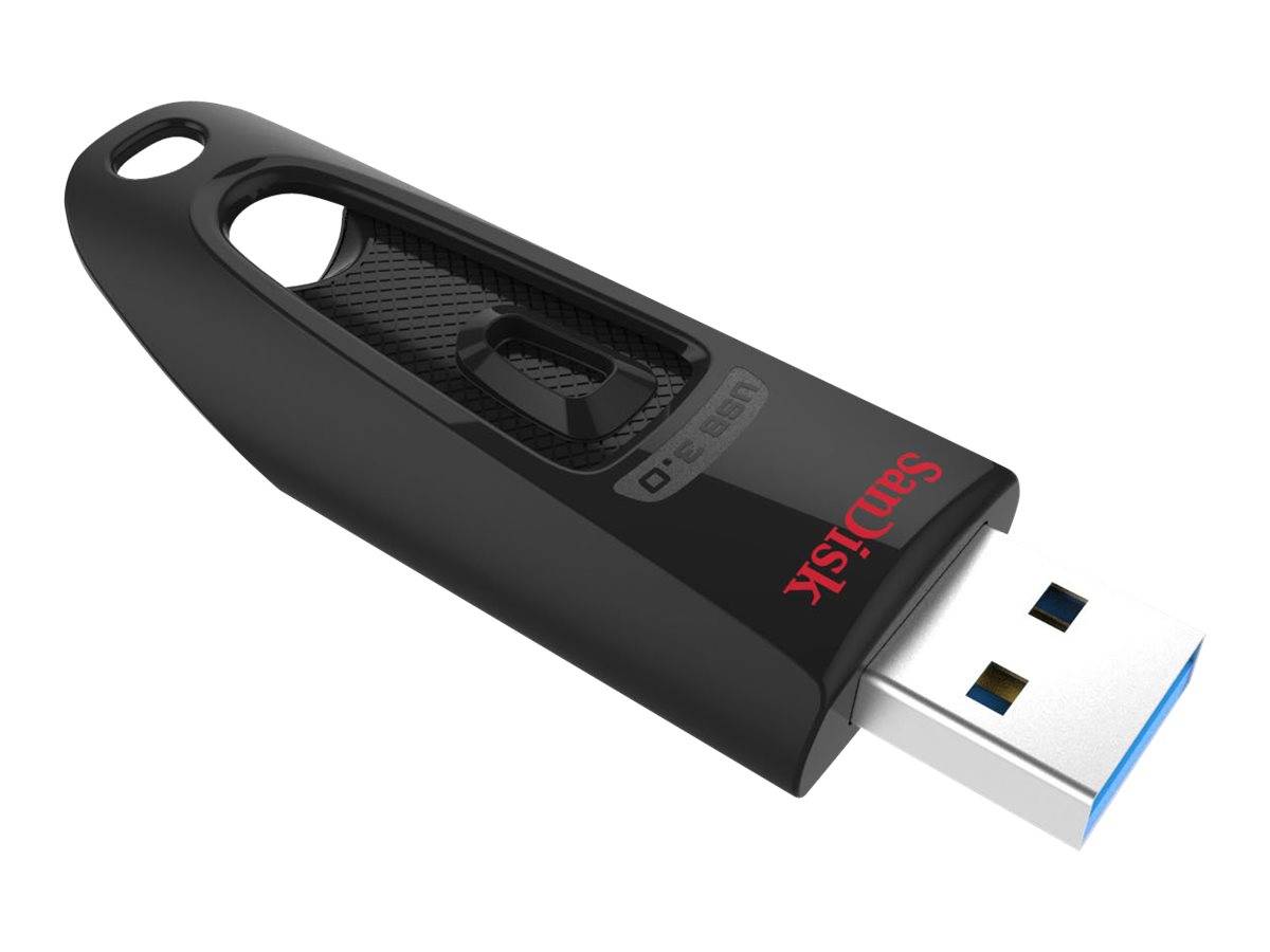 SanDisk Ultra® USB 3.0 USB-Stick 256 GB Schwarz SDCZ48-256G-U46 USB 3.2 Gen 1 (USB 3.0)