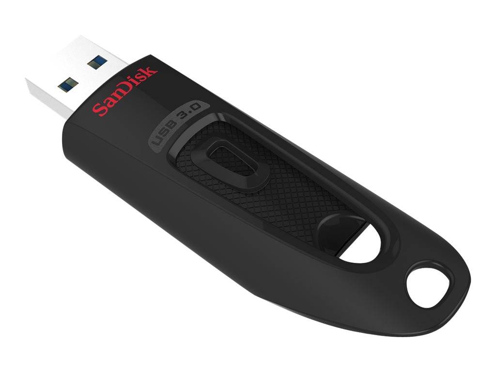 SanDisk Ultra® USB 3.0 USB-Stick 256 GB Schwarz SDCZ48-256G-U46 USB 3.2 Gen 1 (USB 3.0)