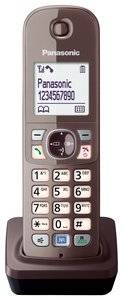 Panasonic KX-TGA681EXA DECT Mobilteil Mocca