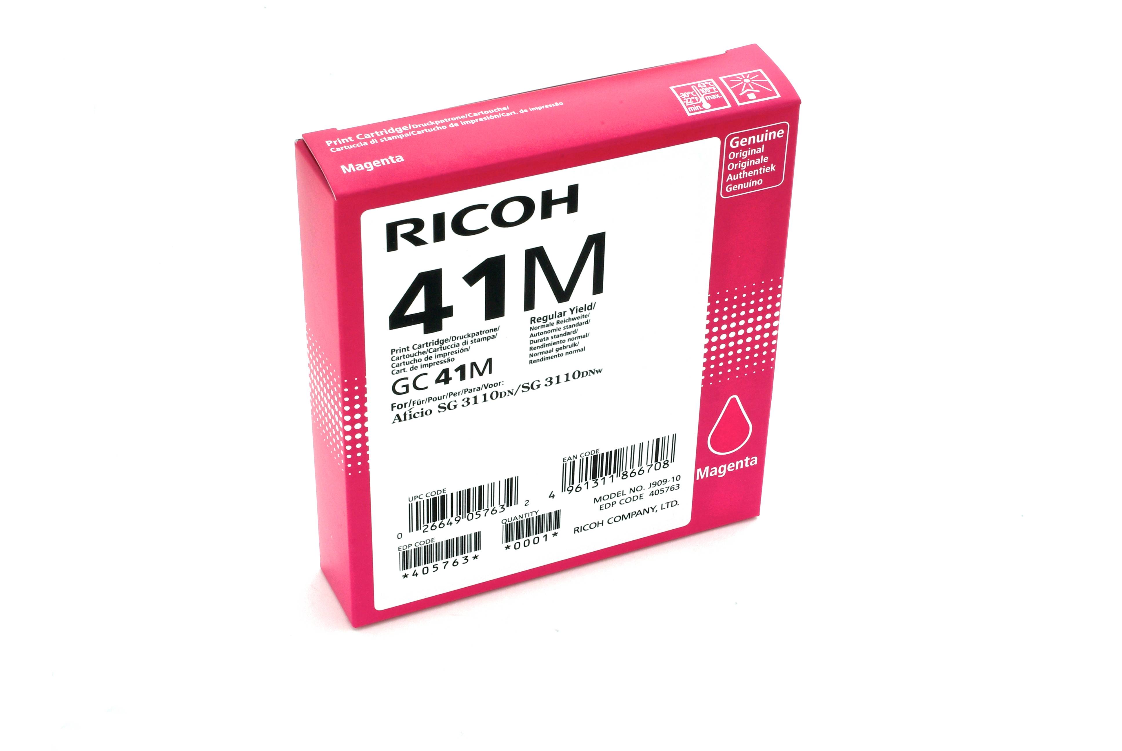 Ricoh Magenta - Original - Tintenpatrone - für Ricoh Aficio SG 3100 - Aficio SG