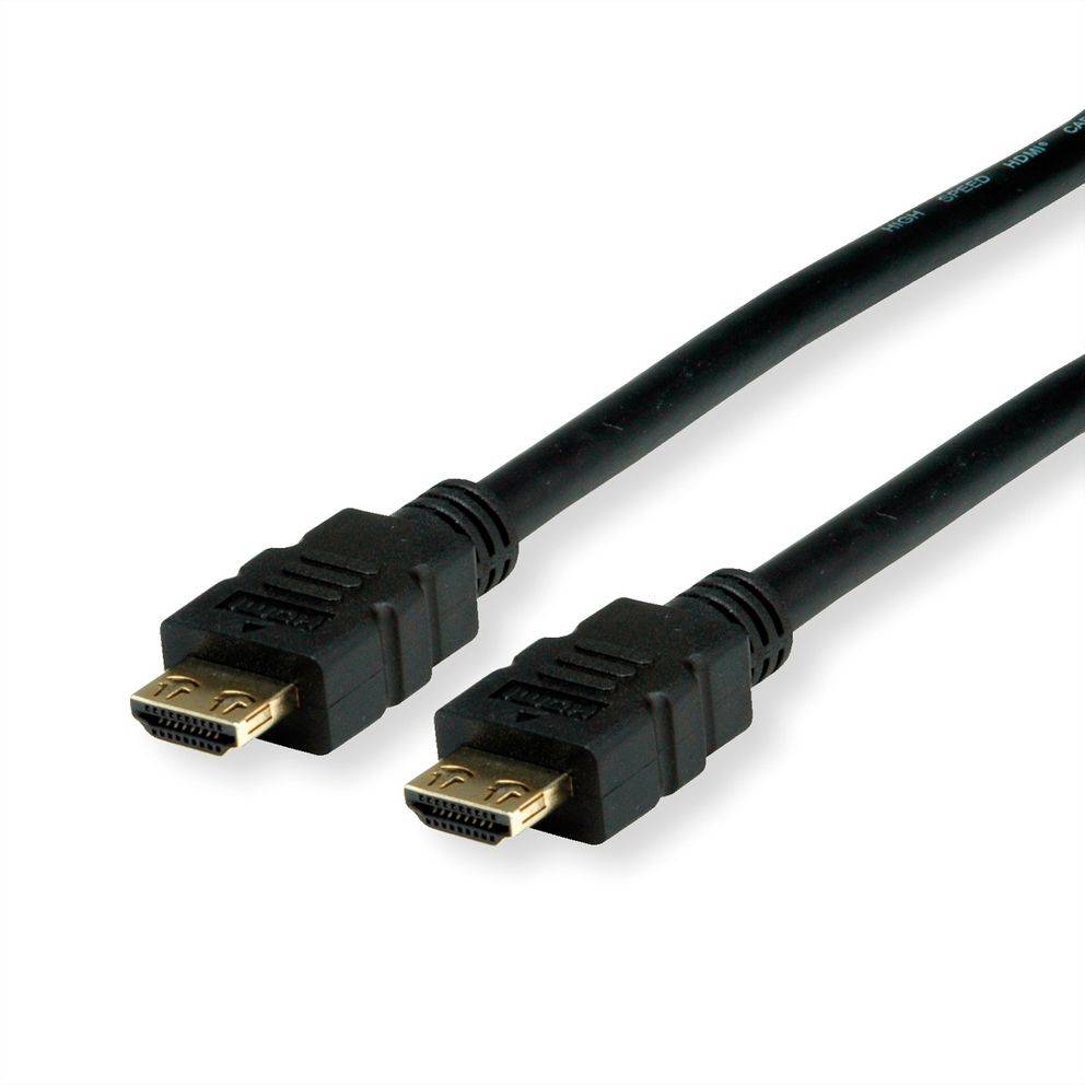 VALUE 4K HDMI Ultra HD Kabel mit Ethernet, ST/ST, schwarz, 3 m