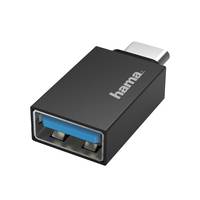 hama 00200311 USB-OTG-Adapter, USB-C-Stecker - USB-Buchse, USB 3.2 Gen1, 5 Gbit/s