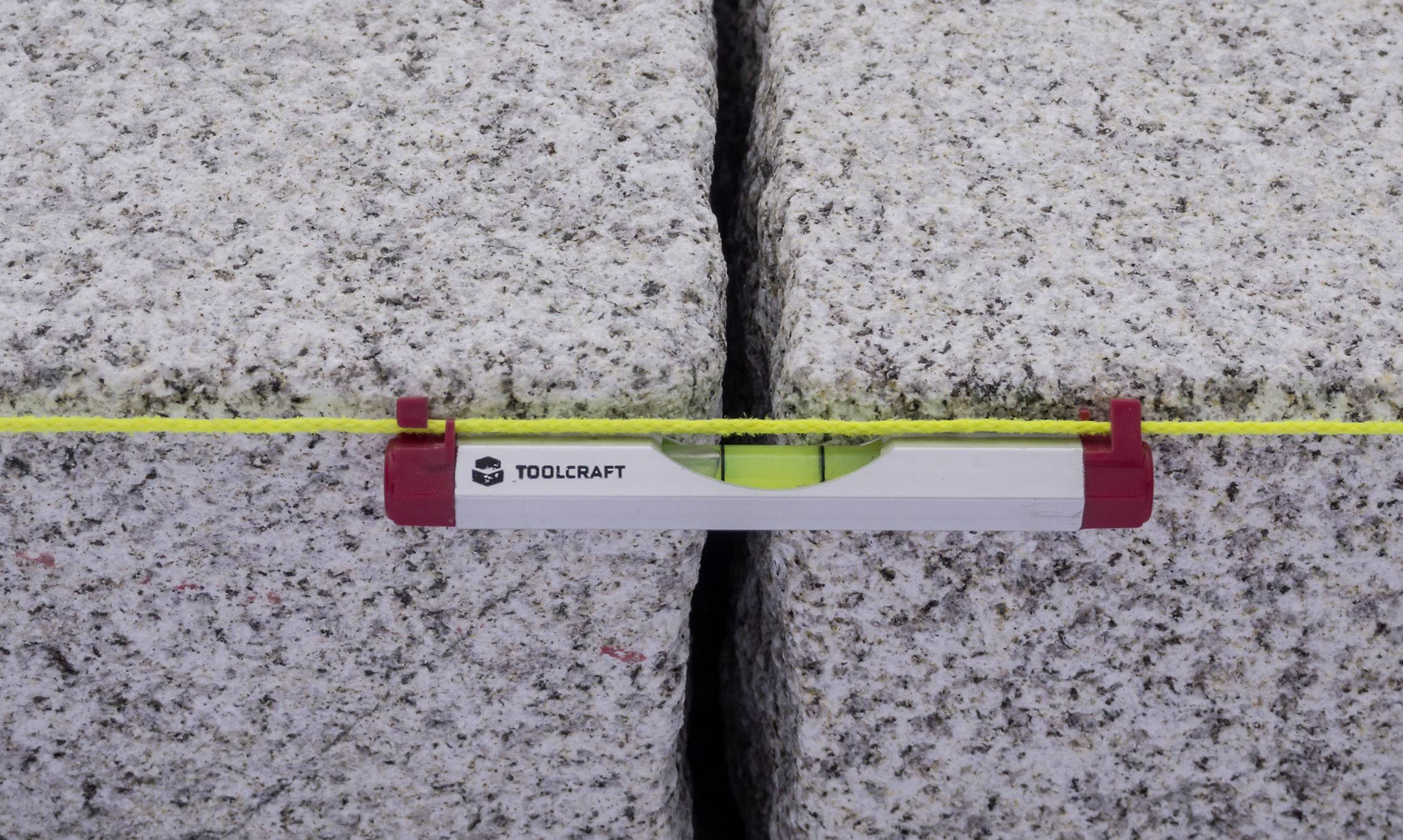 TOOLCRAFT TO-7084002 Schnur-Wasserwaage 100mm 1 mm/m