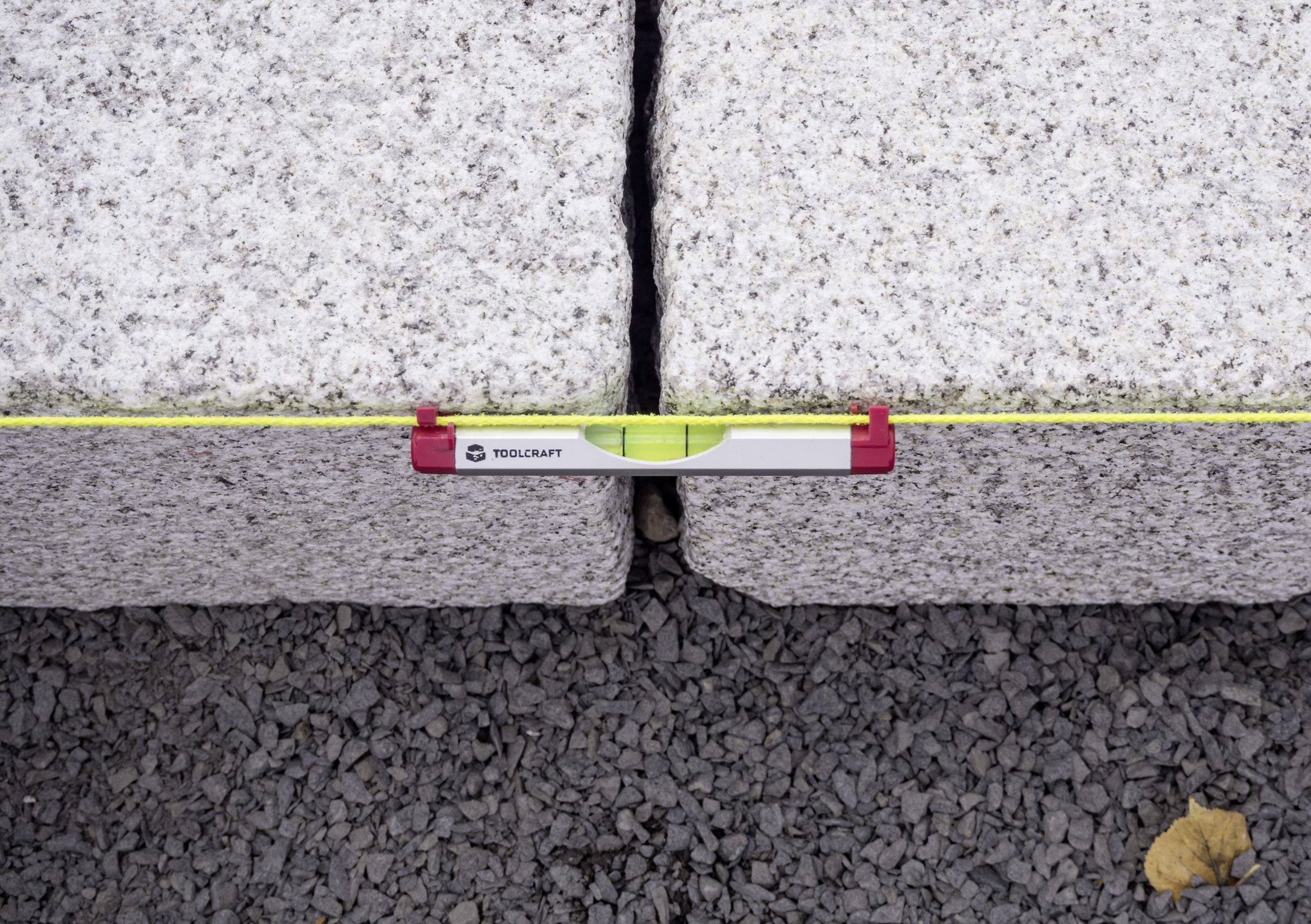 TOOLCRAFT TO-7084002 Schnur-Wasserwaage 100mm 1 mm/m