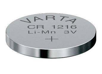 Varta Knopfzelle CR 1216 3 V 1 St. 27 mAh Lithium LITHIUM Coin CR1216 Bli 1