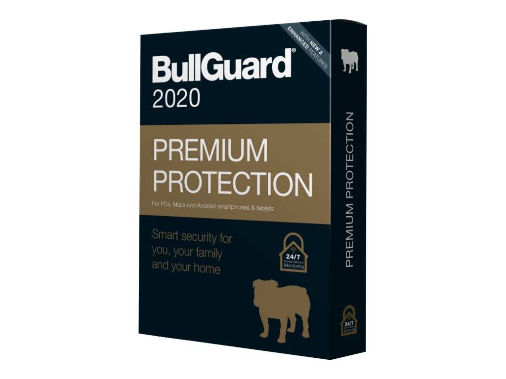 Bullguard Premium Protection 2020 10 U Jahreslizenz, 10 Lizenzen Windows, Mac, Android Sicherheits-Software