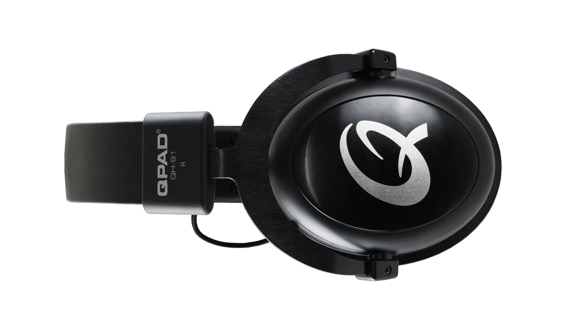QPAD QH91 Gaming Over Ear Headset kabelgebunden Stereo Schwarz Mikrofon-Stummschaltung