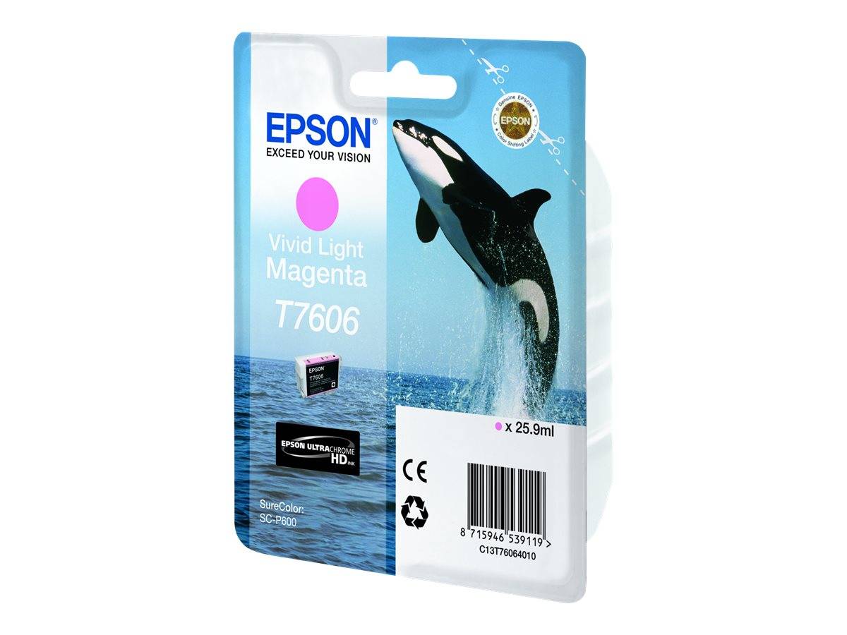 Epson T7606 - 26 ml - Vivid Light Magenta - Original