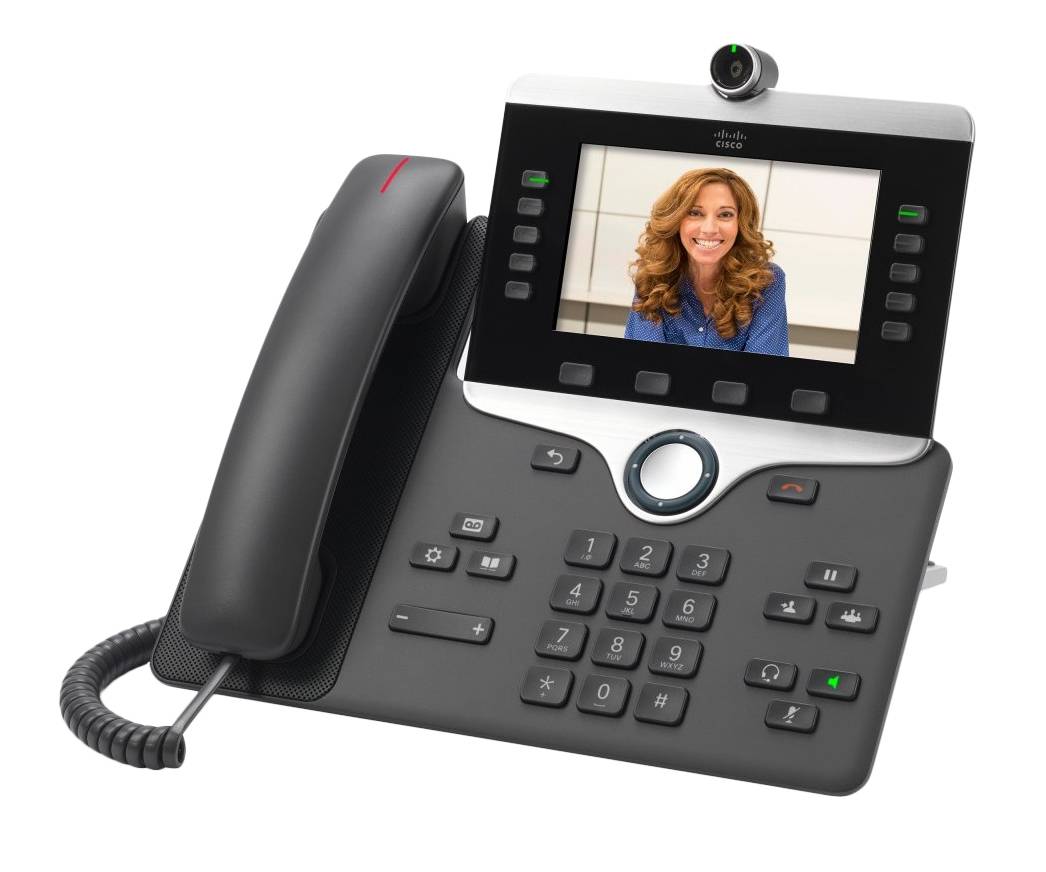 Cisco IP Phone 8845 - IP-Videotelefon - mit Digitalkamera, Bluetooth-Schnittstelle