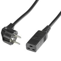 Roline 19.08.1552 Strom Anschlusskabel Schwarz 2.00m