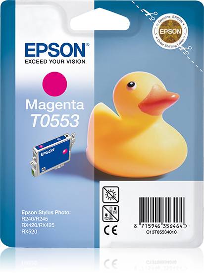Epson T0553 - 8 ml - Magenta - Original - Blisterverpackung - Tintenpatrone - fü