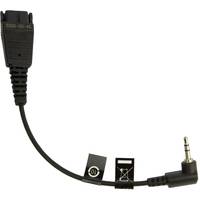Jabra QD Telefon-Headset-Kabel Schwarz