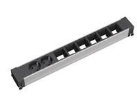 BACHMANN CONFERENCE TOP FRAME X-Large Einsatz 2x Schutzkontakt 6x ABD