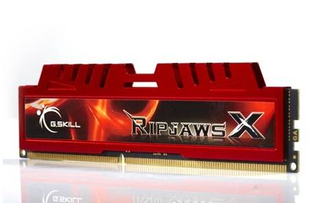 G.Skill Ripjaws-X - DDR3 - kit - 32 GB: 4 x 8 GB - DIMM 240-PIN - 1600 MHz / PC3-12800