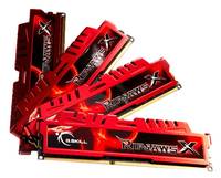 G.Skill Ripjaws-X - DDR3 - kit - 32 GB: 4 x 8 GB - DIMM 240-PIN - 1600 MHz / PC3-12800