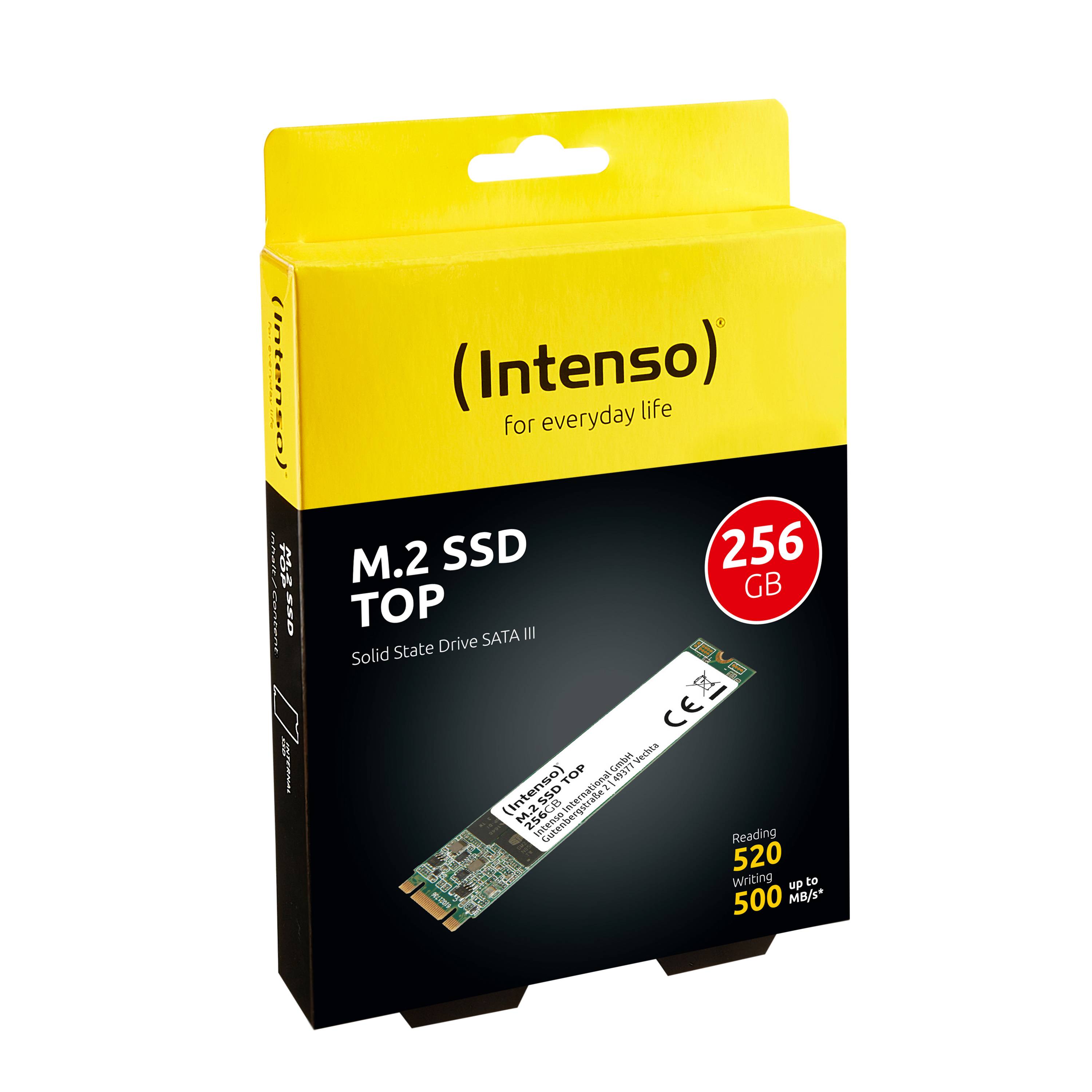 Intenso Top Performance 256 GB Interne M.2 SATA SSD 2280 M.2 SATA 6 Gb/s Retail 3832440