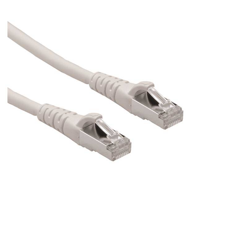 Roline 21.15.2804 RJ45 Patchkabel CAT 6a S/FTP 1.50 m Grau 1 St.