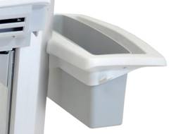 Ergotron Korb+Griff Passend für Serie (Halter): Ergotron StyleView 40 Wagen Weiß, Grau