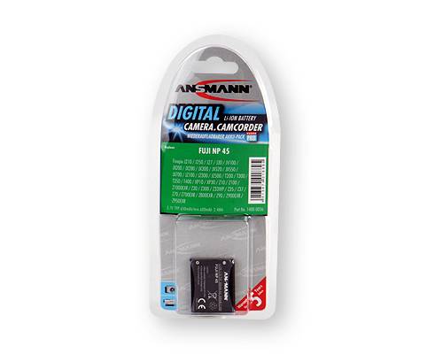 Ansmann A-Fuji NP 45 Kamera-Akku ersetzt Original-Akku (Kamera) NP-45 3.7 V 650 mAh