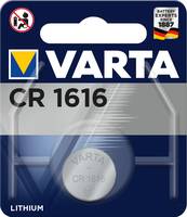 Varta Knopfzelle CR 1616 3 V 1 St. 55 mAh Lithium LITHIUM Coin CR1616 Bli 1