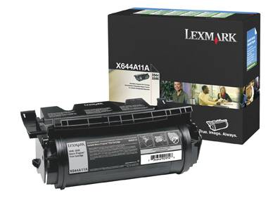 Lexmark Tonerkassette X644A11E Original Schwarz 10000 Seiten X644A11E
