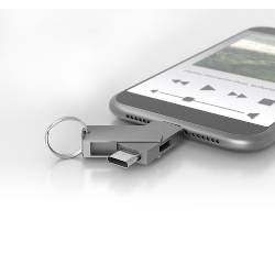 Terratec USB 2.0 Adapter [1x Micro-USB-Buchse - 1x USB-C® Stecker] CONNECT C500