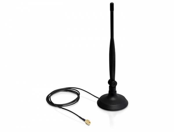 Delock 88413 WLAN Stab-Antenne 4 dB 2.4 GHz