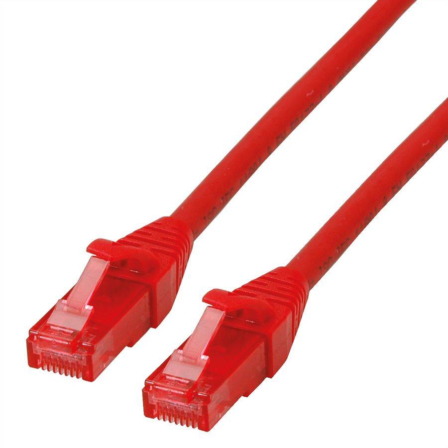 Roline 21.15.2514 RJ45 Patchkabel CAT 6 U/UTP 1.50 m Rot 1 St.