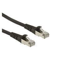 ROLINE Patchkabel Kat.6A S/FTP (PiMF), Component Level, LSOH, schwarz, 5 m