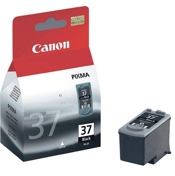 Canon PG-37 - Schwarz - Original - Tintenbehälter - für PIXMA iP1800 - iP1900 -