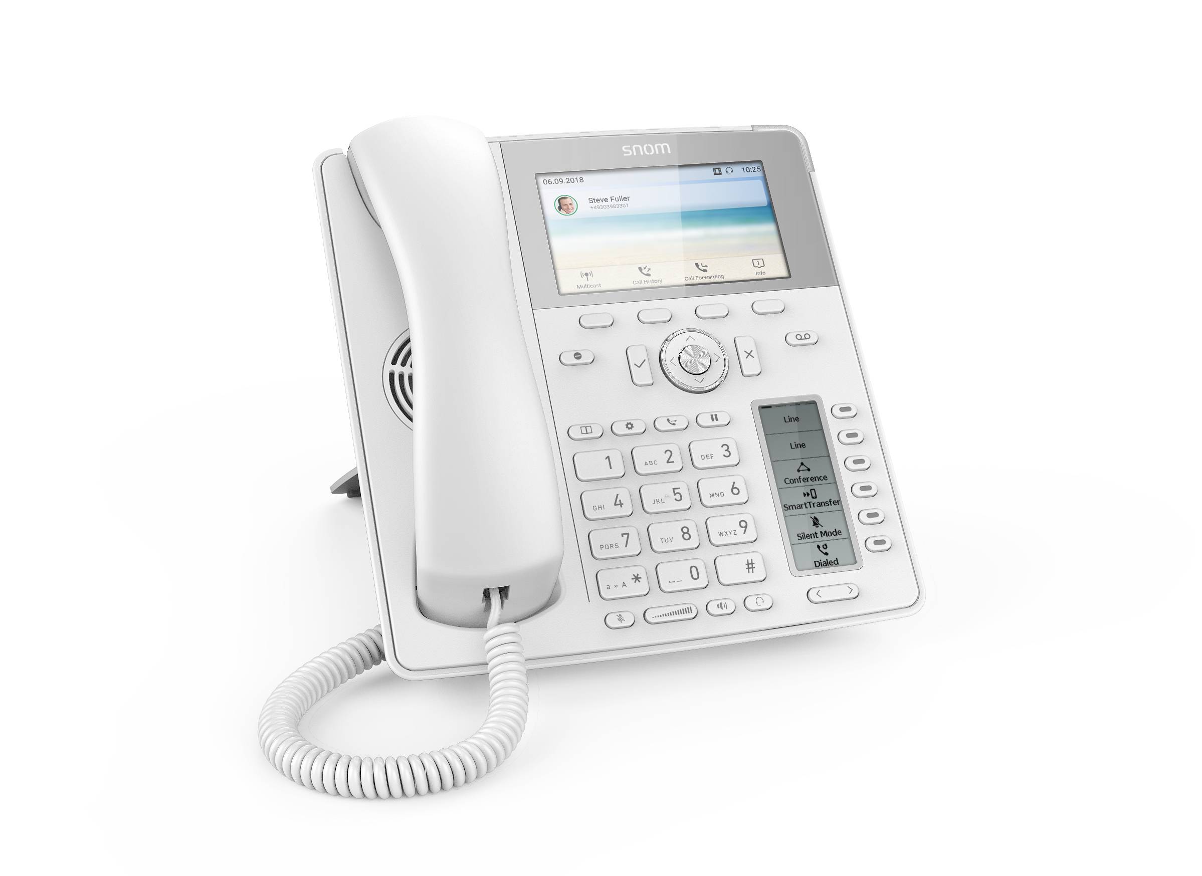 snom D785 - VoIP-Telefon - mit Bluetooth-Schnittstelle