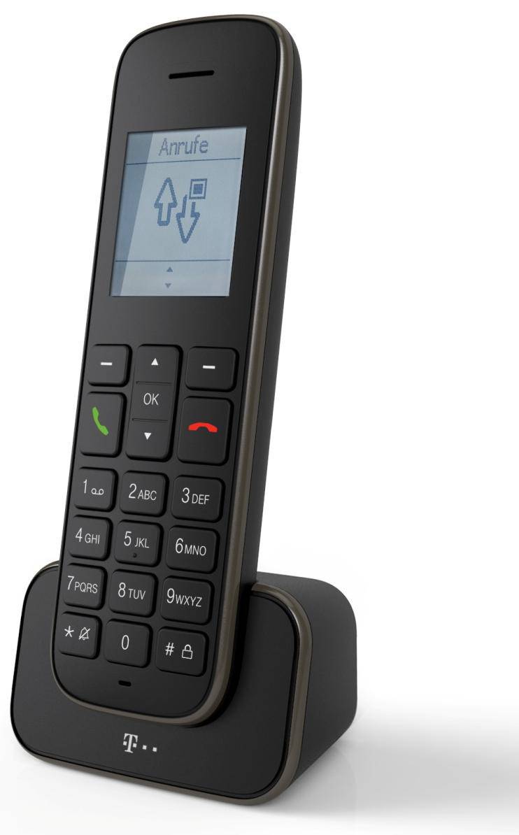 Telekom Sinus 207 Pack DECT Mobilteil Schwarz