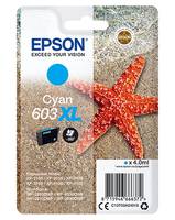 Epson Druckerpatrone T03A24, 603XL Original Cyan C13T03A24010