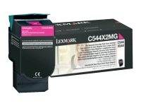 Lexmark - Besonders hohe Ergiebigkeit - Magenta - Original - Tonerpatrone LCCP - für Lexmark C544, C546, X544, X546, X54