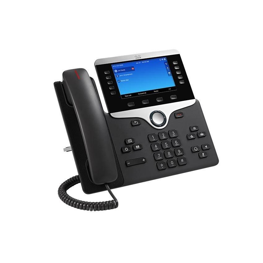 Cisco CP-8861-3PCC-K9= Systemtelefon,VoIP Farbdisplay Anthrazit