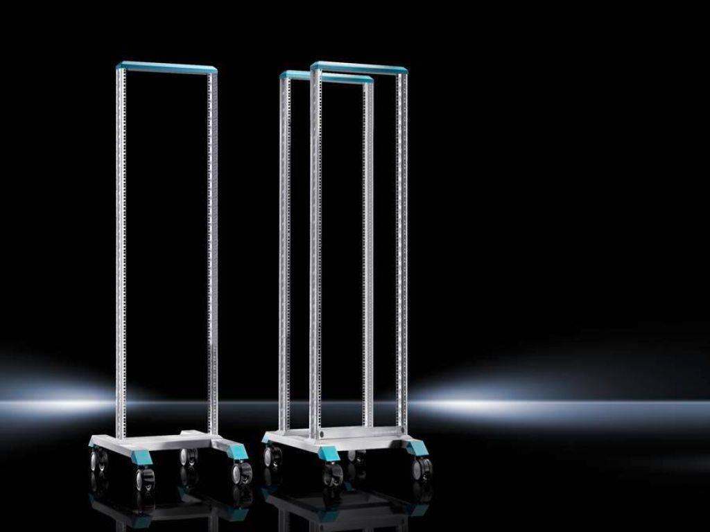 Rittal 7400.000 19 Zoll Verteilerrahmen (B x H x T) 550 x 1899.5 x 750 mm 40 HE Lichtgrau (RAL 7035)