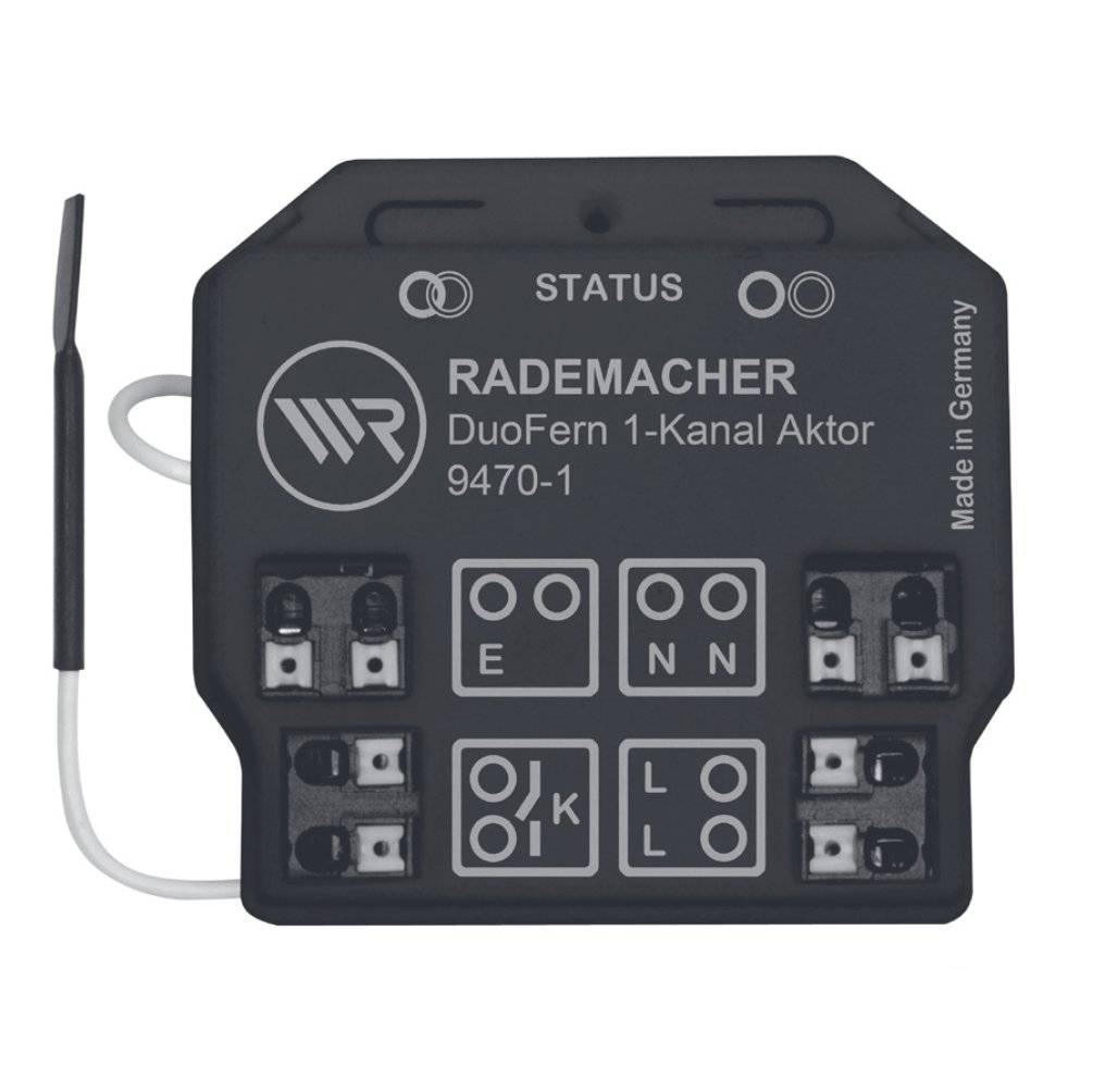 35140261 Rademacher DuoFern 1-Kanal Funk Schalter Unterputz
