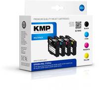 KMP MULTIPACK E218VX - 4er-Pack - Hohe Ergiebigkeit - Schwarz, Gelb, Cyan, Magenta - kompatibel - Tintenpatrone (Alterna