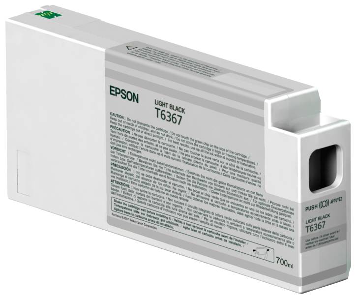 Epson Druckerpatrone T6367 Original Light Schwarz C13T636700