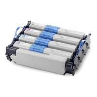 OKI Trommeleinheit Trommel Drum Unit C301 C321 C331 C511 C531 MC352 MC362 MC562 44968301 Original Schwarz, Cyan, Magenta, Gelb